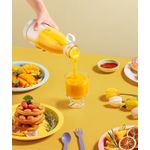 Electronice si Electrocasnice - Electrocasnice bucatarie - Mixere, tocatoare & roboti de bucatarie - Blendere si mini tocatoare - Mini Blender Portabil MRG MA785, Electric, cu Acumulator, 6 Lame 3D, 420 ml - Infinity.ro