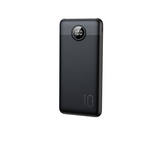 Acumulator extern Veger L10, 10000mAh, Display LED, Fast-Charge, Negru
