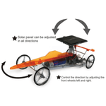 Jucarii, Copii si Bebe - Jucarii si jocuri - Vehicule si jucarii cu telecomanda - Masinute - Masina de curse alimentata cu energie solara STEAM, Kit DIY-do It Yourself, 21x8x6,8 cm - Infinity.ro