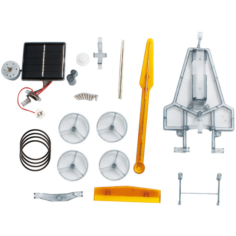 Jucarii, Copii si Bebe - Jucarii si jocuri - Vehicule si jucarii cu telecomanda - Masinute - Masina de curse alimentata cu energie solara STEAM, Kit DIY-do It Yourself, 21x8x6,8 cm - Infinity.ro
