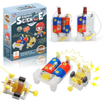 Jucarii, Copii si Bebe - Jucarii si jocuri - Jucarii & jocuri educative - Jocuri si jucarii educative - Motor electric bidirectional STEAM, Kit DIY-do It Yourself - Infinity.ro
