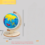 Carti si Birotica - Rechizite - Harti si tabele scolare - Globul pamantesc STEAM, ​​Kit DIY-do It Yourself, 8x8x11 cm - Infinity.ro