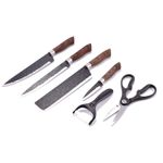 Casa si Gradina - Bucatarie si vesela - Vesela si tacamuri - Cutite si seturi de cutite - Set de cutite, otel inoxidabil, 6 piese - Infinity.ro