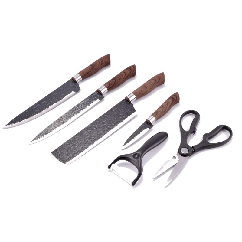 Casa si Gradina - Bucatarie si vesela - Vesela si tacamuri - Cutite si seturi de cutite - Set de cutite, otel inoxidabil, 6 piese - Infinity.ro