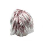 Casa si Gradina - Decoratiuni - Decoratiuni petrecere - Masti si costume carnaval - Peruca Dama pentru Carnaval, Par Scurt, Alb-Rosu - Infinity.ro