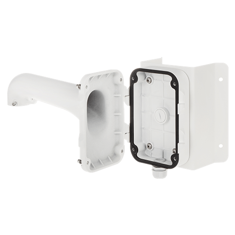 Casa si Gradina - Electrice - Smart Home - Accesorii control acces si supraveghere - Suport cu doza pentru camere Speed Dome, HIKVISION, DS-1604ZJ-BOX,CORNER - Infinity.ro