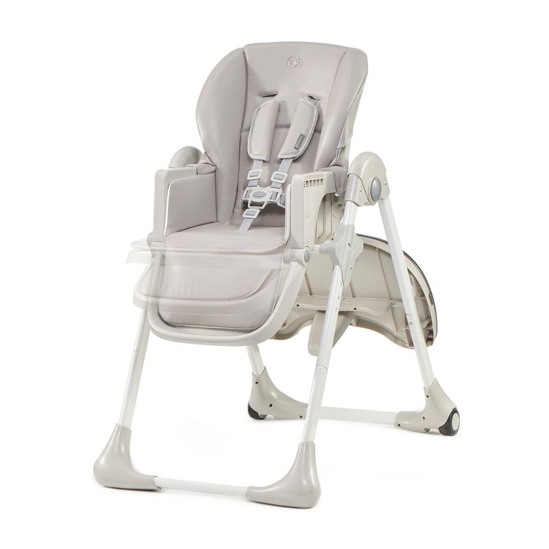 Jucarii, Copii si Bebe - Hrana si alaptare - Scaune de masa bebe - SCAUN DE MASA KINDERKRAFT YUMMY PLIABIL, GREY - Infinity.ro