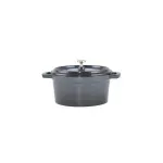 Casa si Gradina - Bucatarie si vesela - Vase pentru gatit - Oale si cratite - Oala din fonta emailata Mini, Albastru Otel, 14 cm - Infinity.ro
