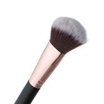 Ingrijire personala si Cosmetice - Machiaj - Aplicatoare si pensule machiaj - Pensula machiaj, blush brush, negru roz auriu, 18cm - Infinity.ro