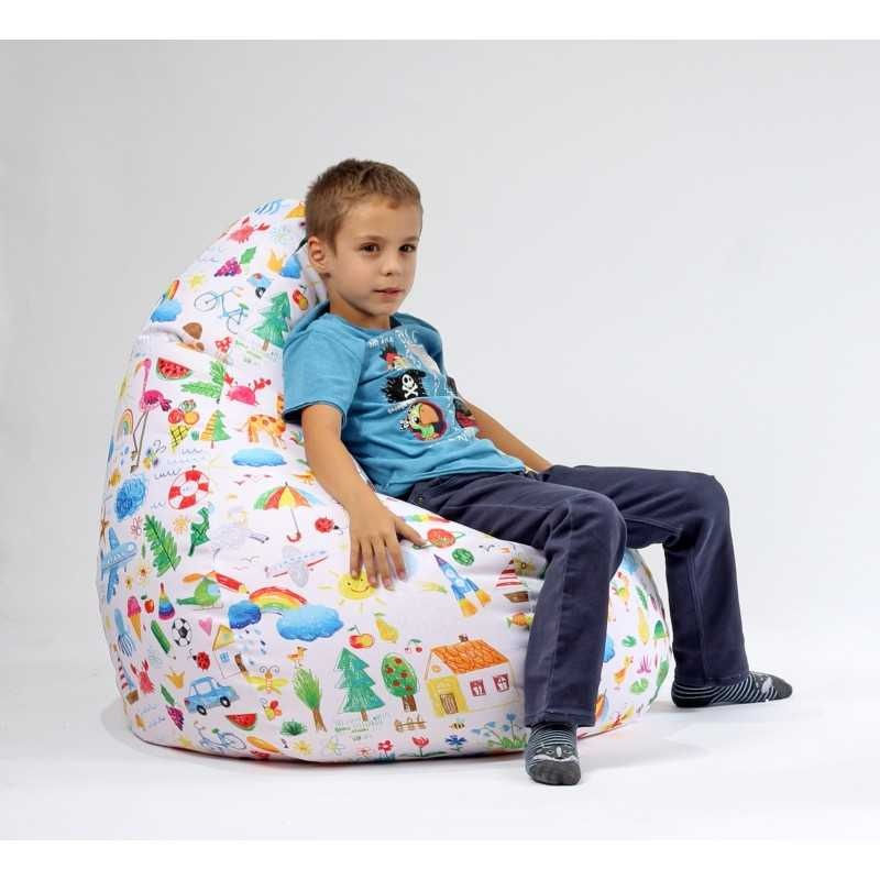 Casa si Gradina - Mobilier - Scaune si fotolii - Fotolii - Fotoliu Nirvana Hobbit, material textil, Visiniu - Infinity.ro