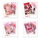 Fashion, accesorii si bijuterii - Copii - Accesorii copii - Accesorii pentru par copii - Set de 24 de accesorii pentru par Drool (Model: I) - Infinity.ro