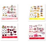 Fashion, accesorii si bijuterii - Copii - Accesorii copii - Accesorii pentru par copii - Set de 24 de accesorii pentru par Drool (Model: I) - Infinity.ro