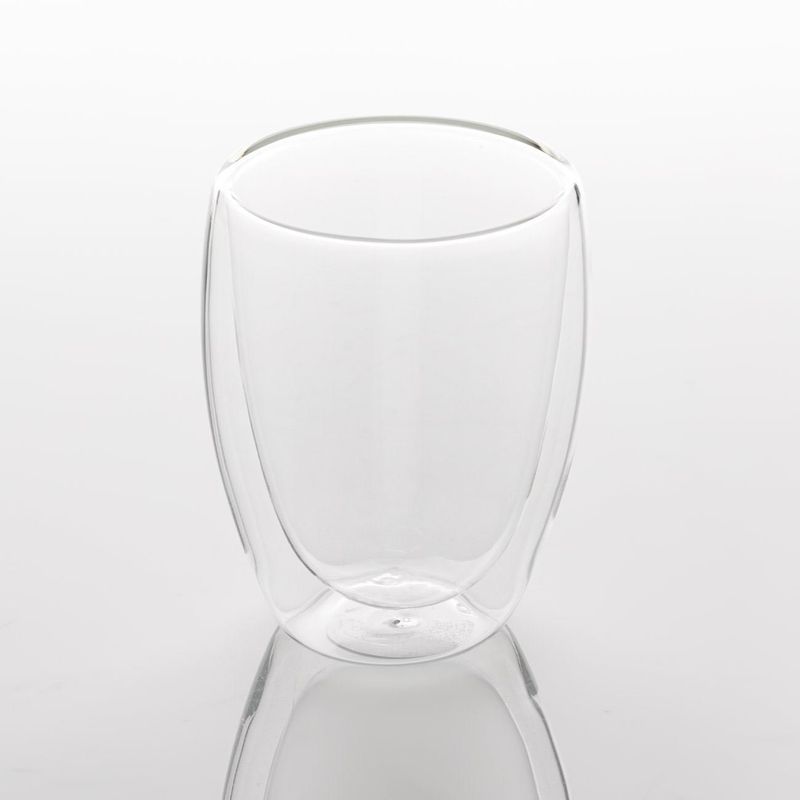 Casa si Gradina - Bucatarie si vesela - Cani si pahare - Pahare - Pahar sticla biosilicat, perete dublu, transparent, capacitate 0,34l - Infinity.ro