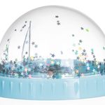 Casa si Gradina - Bucatarie si vesela - Cani si pahare - Pahare - Pahar plastic, "living in full color", capac roz albastru, capacitate 0,45l - Infinity.ro