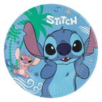 Casa si Gradina - Decoratiuni - Decoratiuni petrecere - Vesela pentru petrecere - Set farfurii carton, personaj animat stitch, 19.5 cm, 6 bucati, albastru - Infinity.ro