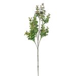 Casa si Gradina - Decoratiuni - Obiecte decorative - Plante artificiale - Ramura decorativa, m1, flori roz artificiale, frunze verzi, 51cm, plastic - Infinity.ro