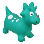Jucarii, Copii si Bebe - Jucarii si jocuri - Jucarii & jocuri educative - Jucarii interactive - Minge de sarit, dinozaur, verde, pvc, 25 x 60cm, capacitate 60cm - Infinity.ro