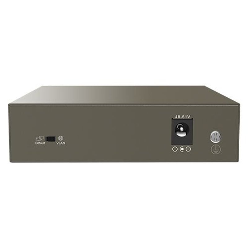 PC, gaming si accesorii - Retelistica - Switch-uri - Switch-uri cu management - Switch 4 porturi Gigabit PoE, fara management, 1 port Uplink Gigabit, Tenda TEG1105P-4-63W - Infinity.ro