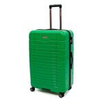 Sport si Outdoor - Articole de voiaj - Trolere - Troler Ella Icon Leaf cu 4 roti duble, ABS, 77x50x30 cm, Verde - Infinity.ro