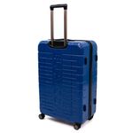 Sport si Outdoor - Articole de voiaj - Trolere - Troler Ella Icon Leaf cu 4 roti duble, ABS, 77x50x30 cm, Albastru - Infinity.ro