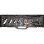 Sport si Outdoor - Camping - Bucatarie de camping - Arzatoare si accesorii - Arzator gaz, cu furtun 10 m, 4 duze 20/38/50/63 mm, Richmann Exclusive - Infinity.ro