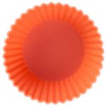 Casa si Gradina - Bucatarie si vesela - Vase pentru gatit - Tavi copt - Forma coacere pentru briose, silicon, rosu, set 6 buc, 6.5x6.5x3 cm, MagicHome - Infinity.ro