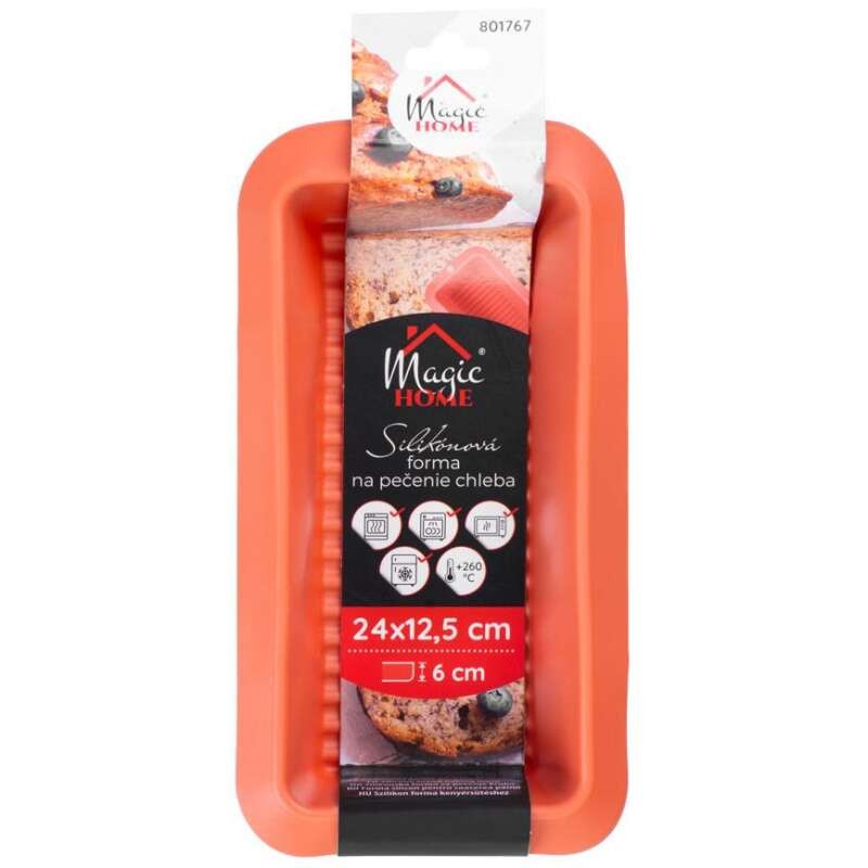 Casa si Gradina - Bucatarie si vesela - Vase pentru gatit - Tavi copt - Forma coacere pentru tort, silicon, 24x12.5 cm, MagicHome - Infinity.ro
