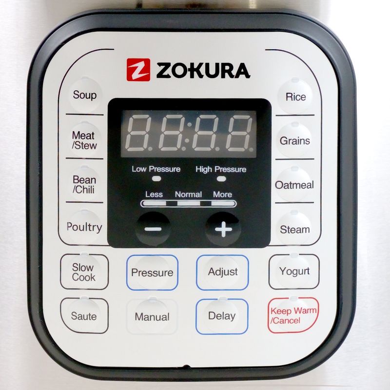 Casa si Gradina - Bucatarie si vesela - Vase pentru gatit - Oale sub presiune - Oala electrica sub presiune, multifunctionala, 5,6 L, 1000 W - Zokura - Infinity.ro