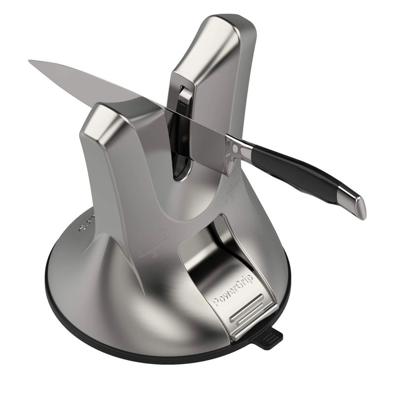 Casa si Gradina - Bucatarie si vesela - Ustensile bucatarie - Ascutitoare cutite - Ascutitor de cutite, "Xblade", Silver - AnySharp - Infinity.ro