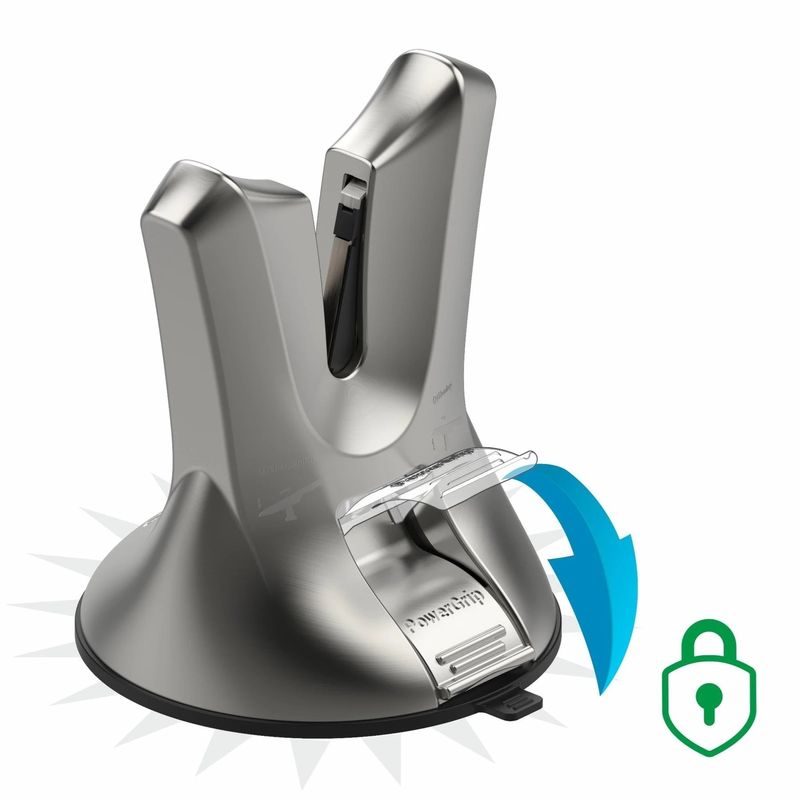 Casa si Gradina - Bucatarie si vesela - Ustensile bucatarie - Ascutitoare cutite - Ascutitor de cutite, "Xblade", Silver - AnySharp - Infinity.ro