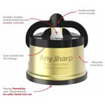Casa si Gradina - Bucatarie si vesela - Ustensile bucatarie - Ascutitoare cutite - Ascutitor de cutite Pro Chef Metal, Brass - AnySharp - Infinity.ro