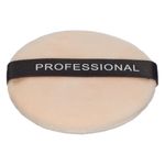 Ingrijire personala si Cosmetice - Machiaj - Aplicatoare si pensule machiaj - Bureti pudra professional, set 2 bucati, culoare nude, diametru 5.5cm - Infinity.ro