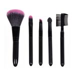 Ingrijire personala si Cosmetice - Machiaj - Aplicatoare si pensule machiaj - Set pensule machiaj, 5 bucati, negru, lungime 9.5-11.54 cm - Infinity.ro