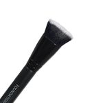 Ingrijire personala si Cosmetice - Machiaj - Aplicatoare si pensule machiaj - Pensula machiaj, kabuki flat, lungime 15cm, negru - Infinity.ro