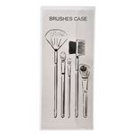 Ingrijire personala si Cosmetice - Machiaj - Aplicatoare si pensule machiaj - Husa pensule machiaj, transparenta, 23 x 10cm, pvc - Infinity.ro