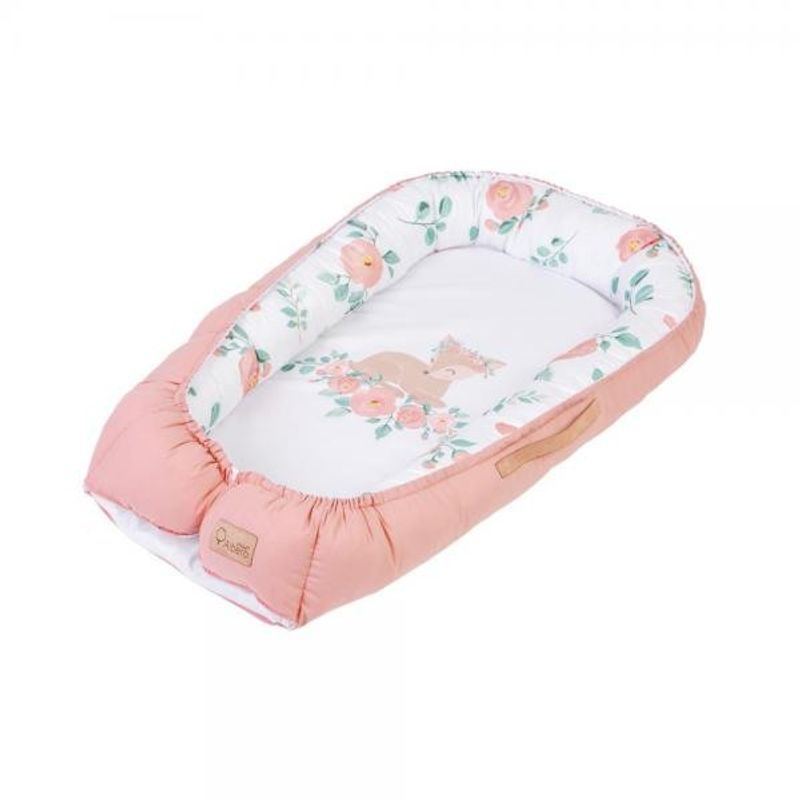 Casa si Gradina - Mobilier - Mobilier copii - Saltele patut copii - Baby Nest Klups Nature Love Rose N001 - Infinity.ro