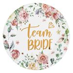 Casa si Gradina - Decoratiuni - Decoratiuni petrecere - Vesela pentru petrecere - Set farfurii carton, team bride, multicolor, 18 cm, 6 bucati - Infinity.ro
