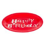 Casa si Gradina - Decoratiuni - Decoratiuni petrecere - Vesela pentru petrecere - Farfurii carton party, multicolor, 23cm, set 25 bucati, happy birthday - Infinity.ro