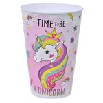 Casa si Gradina - Bucatarie si vesela - Cani si pahare - Pahare - Pahar plastic unicorn, 400ml, multicolor - Infinity.ro