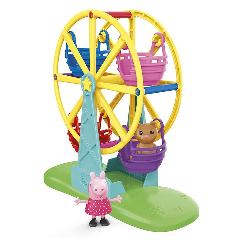 Jucarii, Copii si Bebe - Jucarii si jocuri - Jucarii & jocuri educative - Jucarii interactive - Jucarie interactiva hasbro, peppa pig, roata luna park, multicolor, varsta 3+ ani - Infinity.ro
