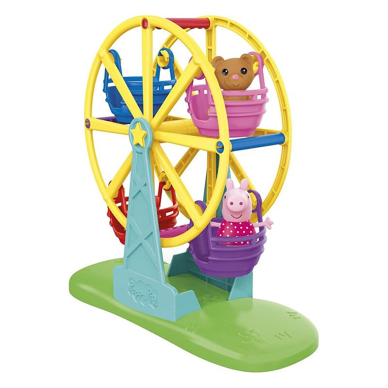 Jucarii, Copii si Bebe - Jucarii si jocuri - Jucarii & jocuri educative - Jucarii interactive - Jucarie interactiva hasbro, peppa pig, roata luna park, multicolor, varsta 3+ ani - Infinity.ro