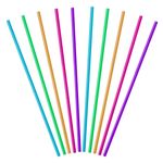 Casa si Gradina - Bucatarie si vesela - Accesorii bar - Paie si decoratiuni cocktail - Paie reutilizabile, multicolor, 5 x 210 mm, set 120 bucati - Infinity.ro