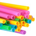 Casa si Gradina - Bucatarie si vesela - Accesorii bar - Paie si decoratiuni cocktail - Paie reutilizabile, multicolor, 5 x 210 mm, set 120 bucati - Infinity.ro