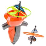 Jucarii, Copii si Bebe - Jucarii si jocuri - Jucarii de rol - Arme de jucarie - Lansator discuri zburatoare, plastic, varsta 3+, multicolor - Infinity.ro