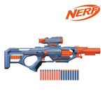 Jucarii, Copii si Bebe - Jucarii si jocuri - Jucarii de rol - Arme de jucarie - Blaster nerf, hasbro, elite 2.0 eaglepoint rd-8, vizor si butoi detasabil, multicolor, 16 sageti - Infinity.ro
