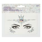 Carti si Birotica - Papetarie - Hartie si topuri - Autocolant - Autocolant fata, strass, cristale si perle albe, multicolor, set 1 bucata - Infinity.ro