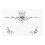 Carti si Birotica - Papetarie - Hartie si topuri - Autocolant - Autocolant fata, strass, cristale si perle albe, multicolor, set 1 bucata - Infinity.ro