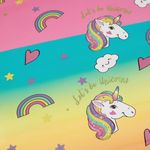 Carti si Birotica - Papetarie - Hartie si topuri - Autocolant - Autocolant rola pvc, model unicorn, multicolor, 150x 45cm - Infinity.ro