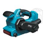Casa si Gradina - Constructii - Scule electrice si accesorii - Slefuitoare - Masina de slefuit cu banda abraziva, cu acumulator 2 Ah, incarcator 18V Li-ion, 76x457 mm, SAS+ALL, Dedra - Infinity.ro
