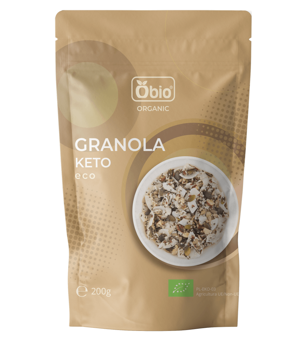 Granola keto bio 200g Obio